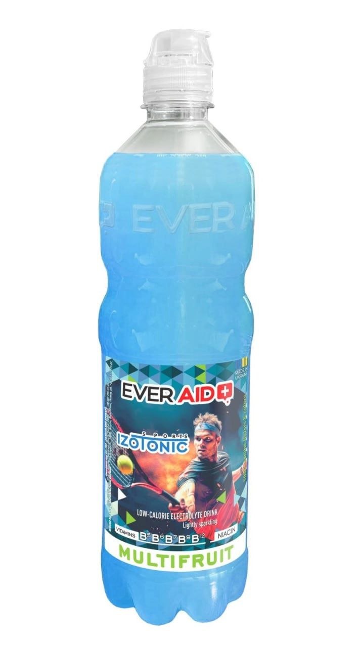 Напій б/а с/газ.Ever Aid Izotonic Multifruit 0.75 л ПЕТ